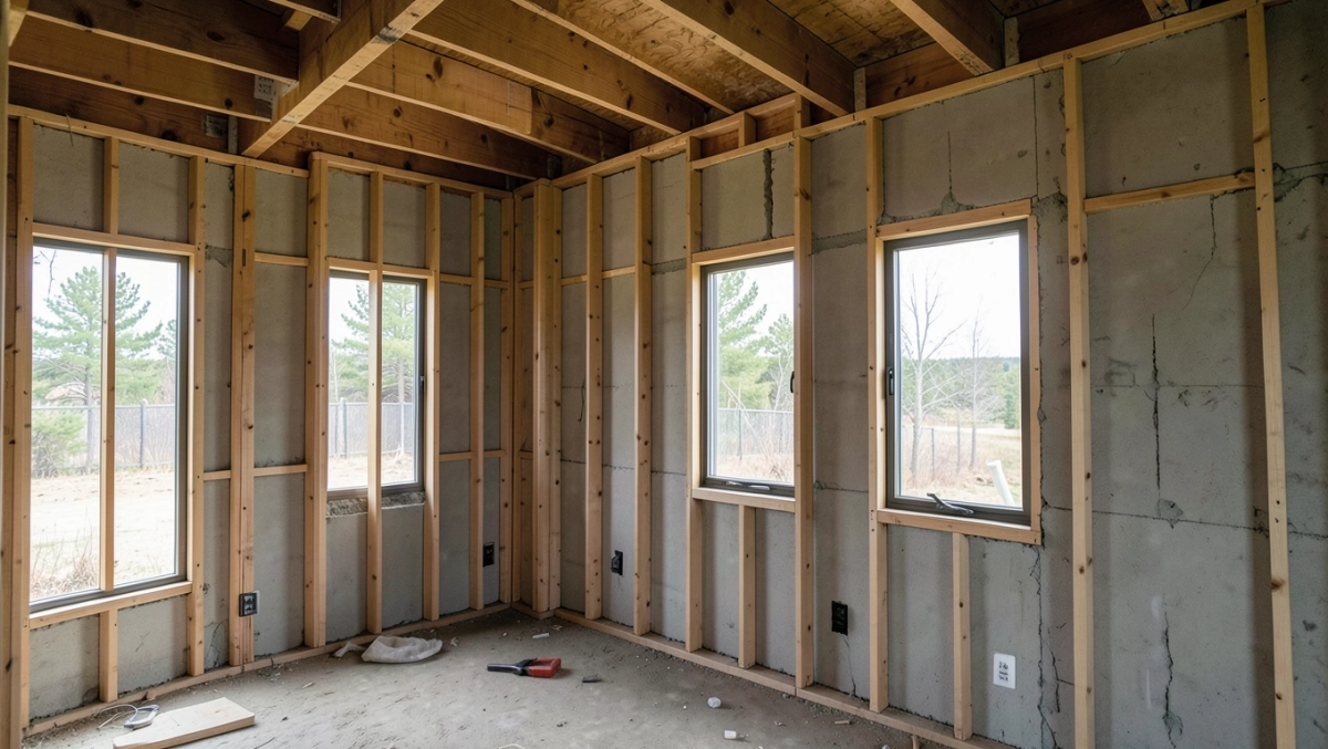 budowa domu kiedy okna