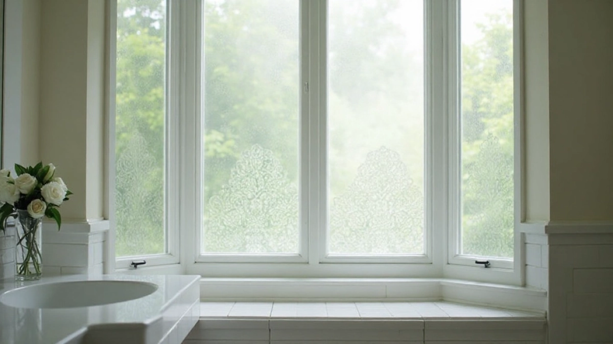 Jaka folia na okno do łazienki