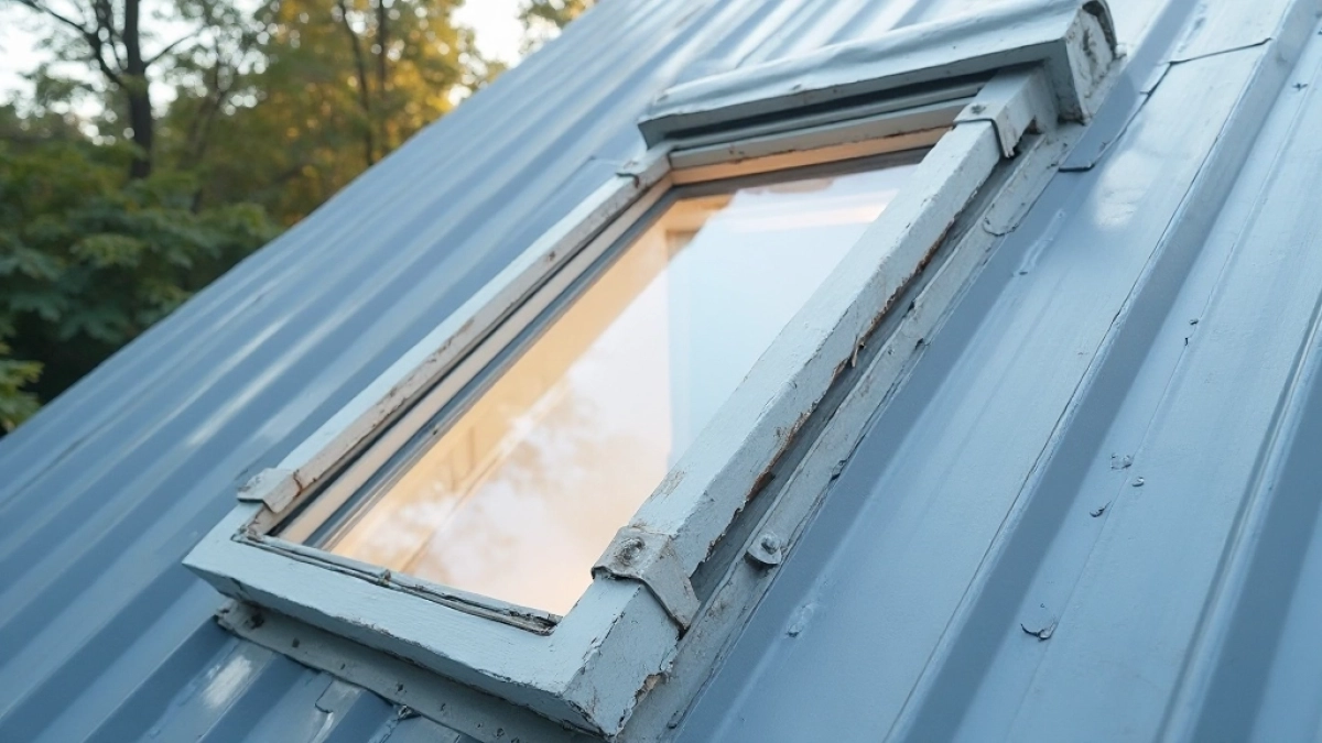 Montaż okna dachowego w blachodachówce