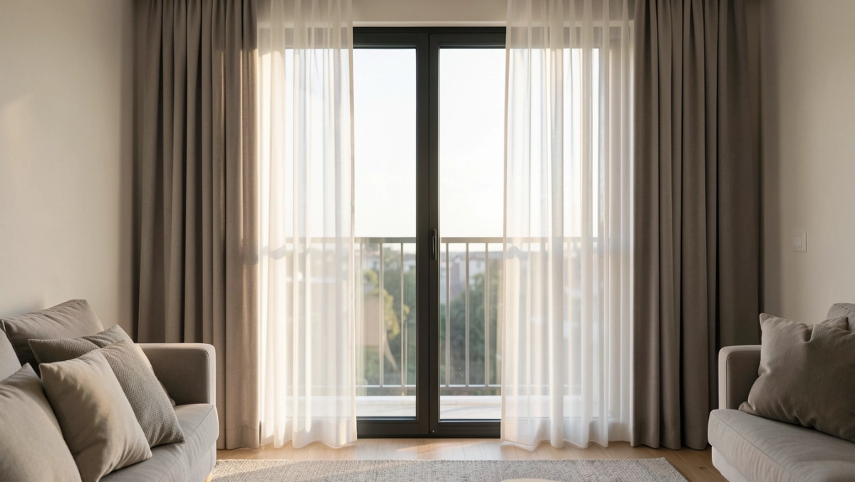 nowoczesne firany na okno balkonowe