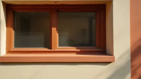 Brązowe okna jakie parapety zewnętrzne