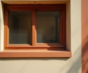 Brązowe okna jakie parapety zewnętrzne