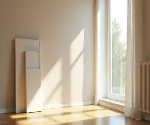 Jak układać panele względem okna