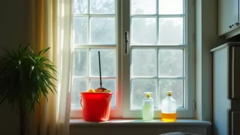 Jak umyć bardzo brudne okna