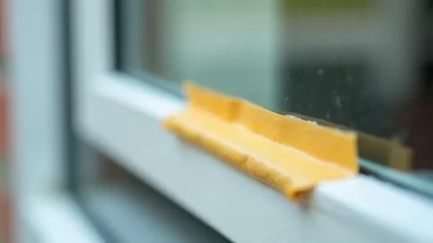 Jak usunąć taśmę dwustronną z okna plastikowego