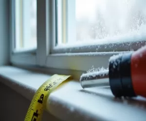 Jak uszczelnić okna plastikowe na zimę