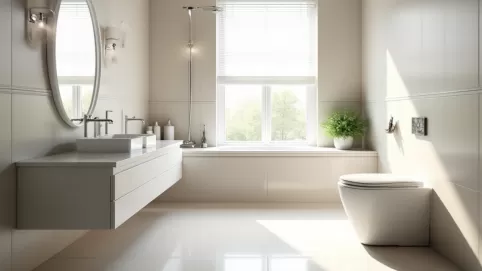 Jakie płytki do łazienki bez okna