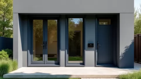 okna antracyt jakie drzwi zewnętrzne